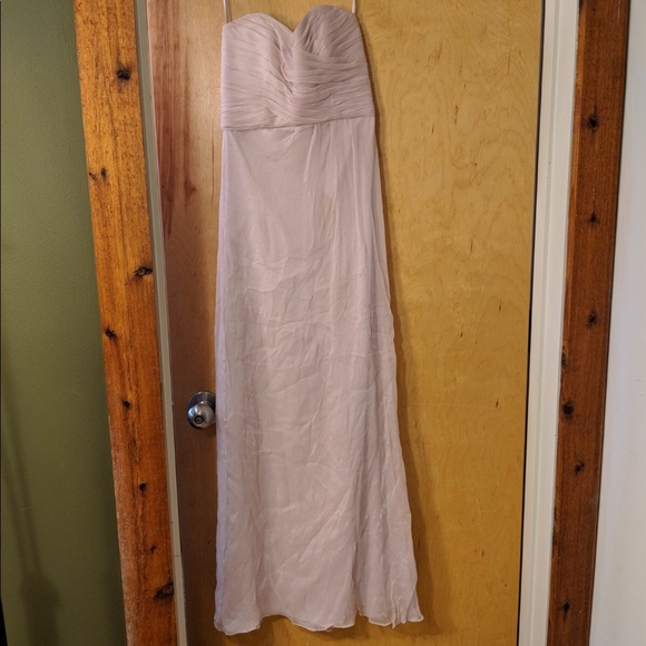 Amsale Bridesmaid dress in blush - Picture 4 of 6